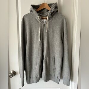 Reigning Champ Zip Up Hoodie Sz XL